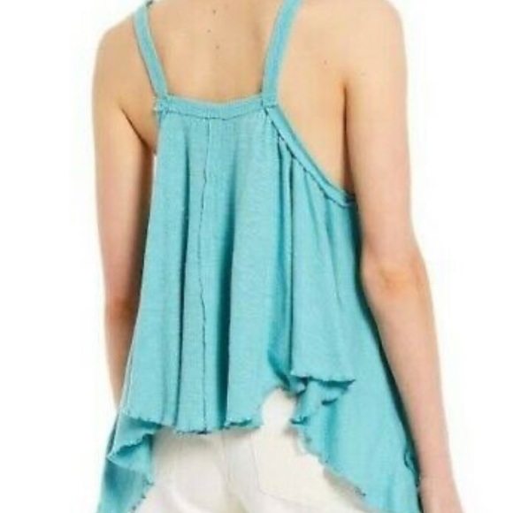 FREE PEOPLE WE THE FREE Dream Weaver Tank Tahiti Breeze Top Size Small NWT - Picture 10 of 10